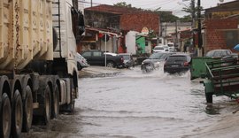 Inmet alerta para acumulados de chuvas em 33 cidades de Alagoas