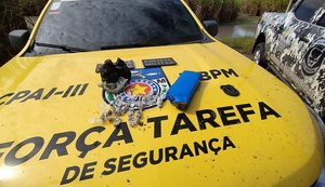 Homem é preso com drogas em Teotônio Vilela