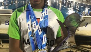 Garota ganha seis medalhas de ouro durante Campeonato Norte/Nordeste