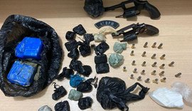 Ação integrada entre PC e PM prende homicida e traficante em Maceió