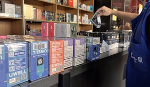 PF vai investigar comercialização irregular de cigarros eletrônicos em Maceió