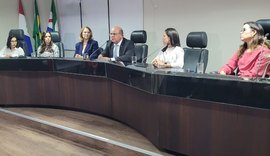 TRE, TJ e shoppings de Alagoas dialogam sobre combate à violência contra a mulher