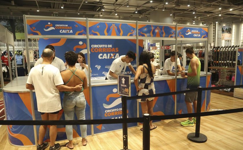 Retirada de kits para a etapa de Maceió do Circuito CAIXA começam nesta sexta-feira (5)