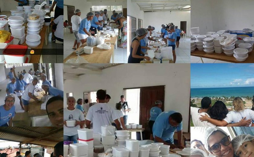Sexta-feira da Paixão também é dia de solidariedade e entrega de quentinhas