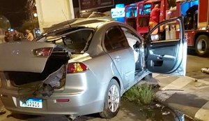 Homem morre após colidir em poste na Avenida Dona Constança, no Poço