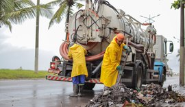 Em maio, 400 toneladas de entulhos de galerias são retiradas de mais de 100 ruas de Maceió