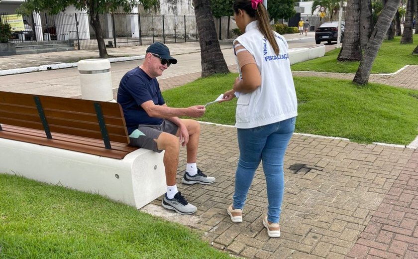 Vigilância Sanitária promove ações educativas sobre riscos do tabagismo