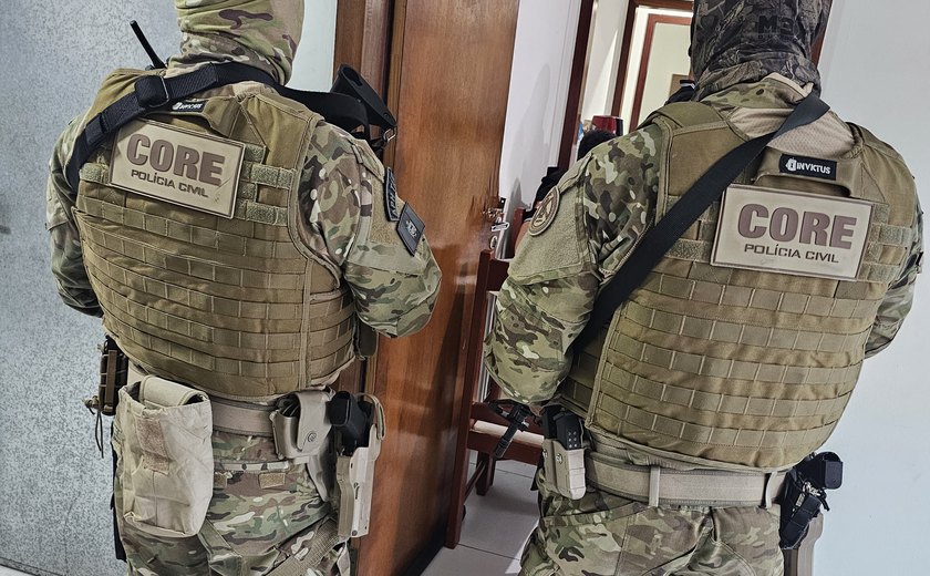 Polícia Civil cumpre mandado de prisão durante operação nacional contra facção criminosa