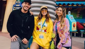 Lexa, Anitta e Wesley Safadão se encontram em parque em Orlando: 'Melhor energia'