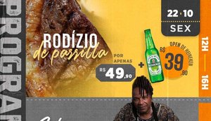 Igbonan Rocha movimenta a sexta-feira com muito samba raiz, em Maceió