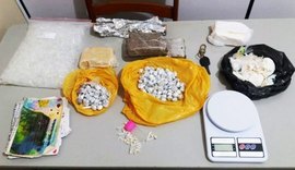 Após investigação da DRN, três são detidos por tráfico de drogas em Maceió