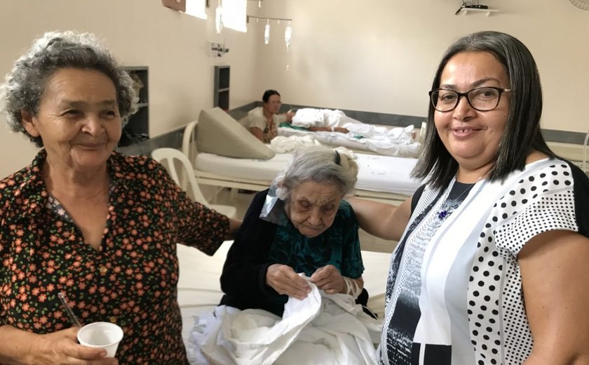 Anciã faz sua primeira cirurgia aos 103 anos em Arapiraca