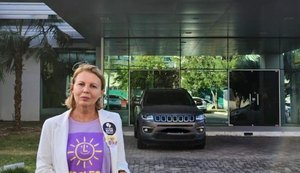 Valéria Correia denuncia fake news contra esquerda em outdoors