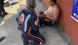 Duas pessoas ficam feridas em atropelamento no Centro de Maceió