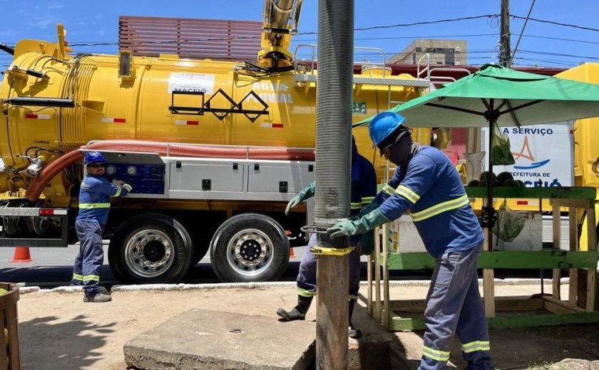 Prefeitura de Maceió retira mais de 250 toneladas de entulhos de galerias