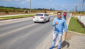 Avenida Marília Mendonça já facilita a vida de moradores no bairro Cidade Universitária