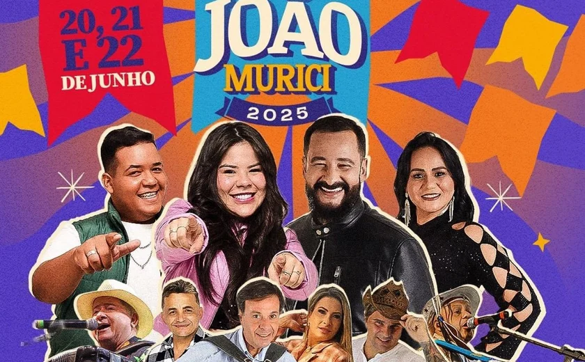 Murici anuncia as atrações de seus festejos juninos e o 7º Encontro Regional de Quadrilha