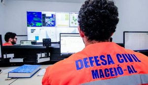 Defesa Civil de Maceió: população pode receber alertas sobre chuvas intensas