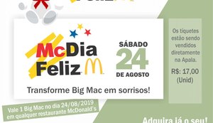 Apala participa do McDia Feliz 2019