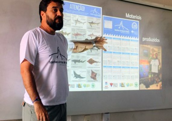Pesquisador da Ufal integra livro sobre conservação de tubarões
