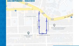 Vias de acesso à escola do Jacintinho têm sentido alterado