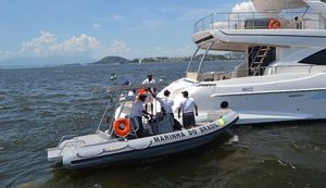 Capitania dos Portos flagra condutor de embarcação com sinais de embriaguez