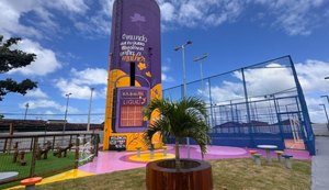 Agosto Lilás chega à reta final com pintura simbólica e revitalização da Praça Maria Onça