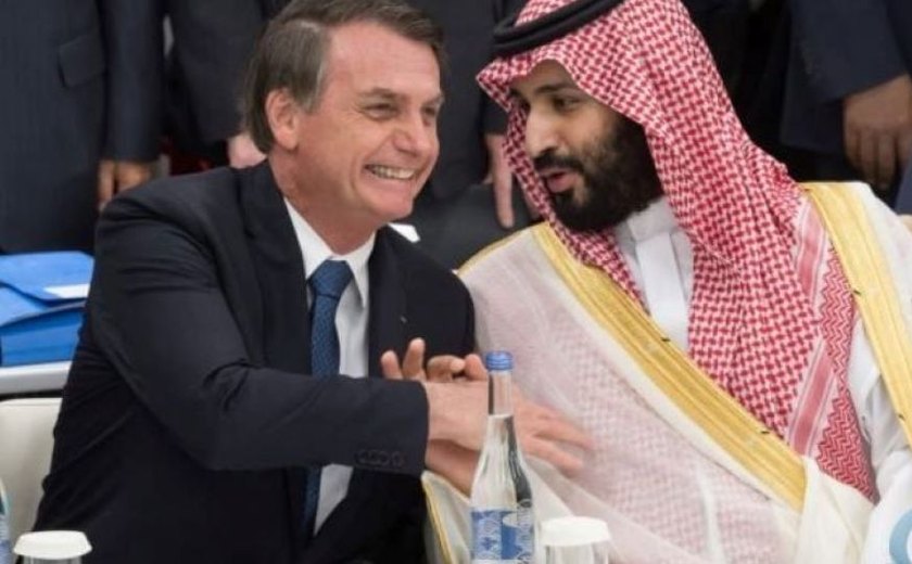 Bolsonaro quer visita de príncipe acusado de assassinato, mas saudita pede imunidade