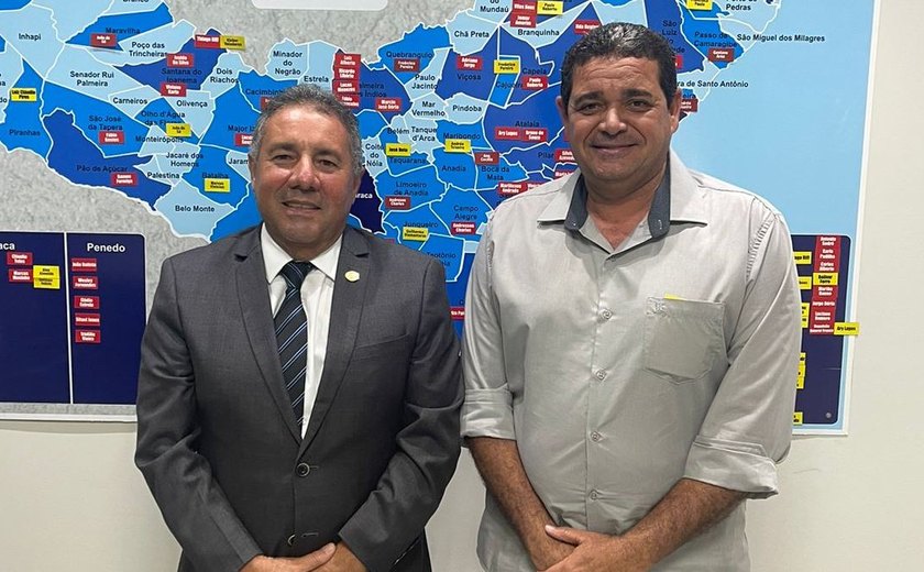 Prefeito pede apoio ao MP/AL para desvendar rombo milionário da Previdência Municipal