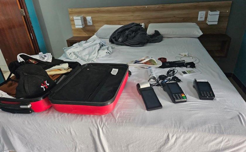 Preso cearense acusado de usar maquinetas para aplicar golpes em idosos em Maceió
