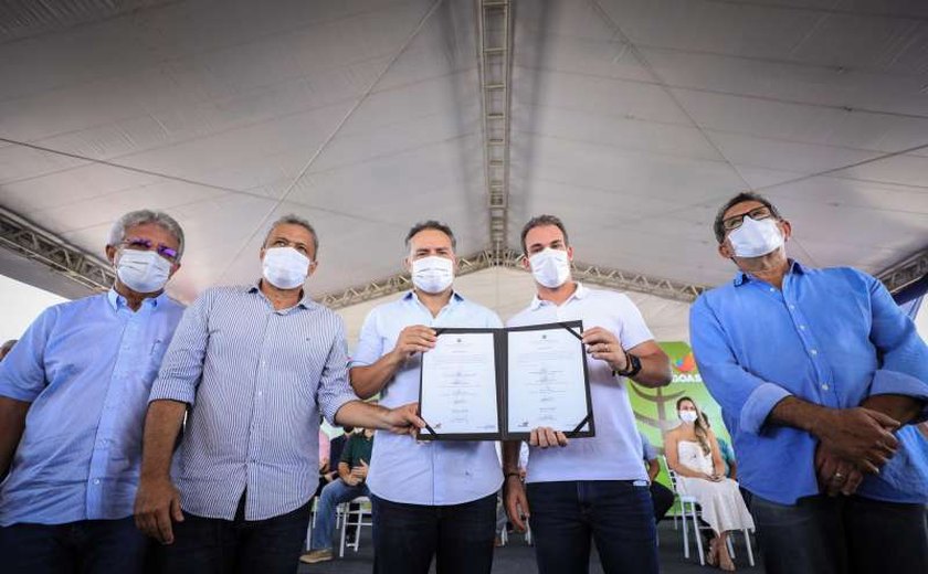 Governador de Alagoas autoriza construção de ponte e anuncia entrega de rodovia