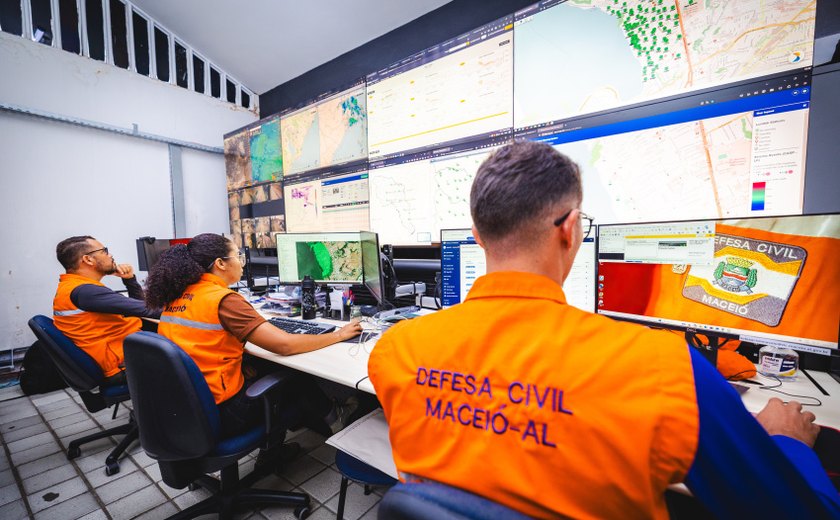 Defesa Civil reforça alerta de chuvas e orienta população a evitar situações de risco