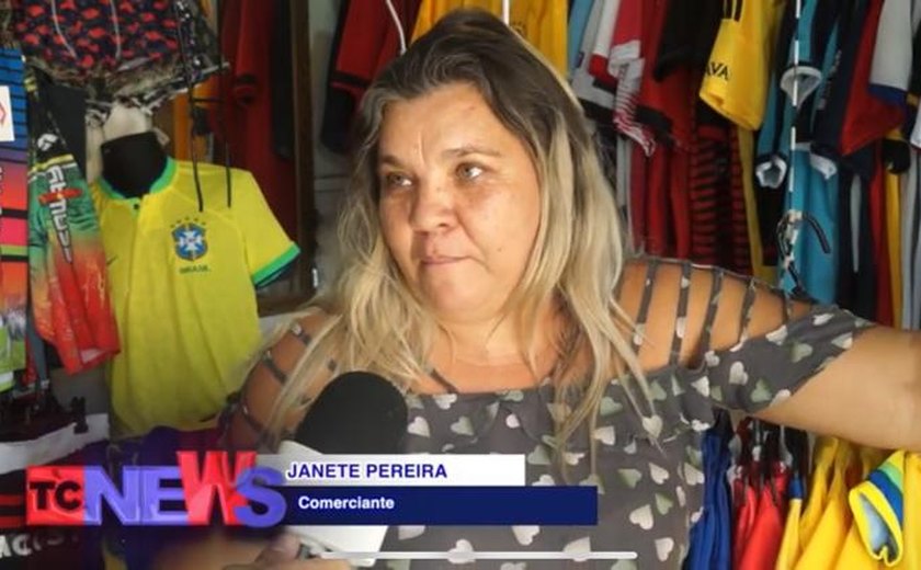 TC News fala com comerciantes sobre expectativa de vendas para a Copa do Mundo