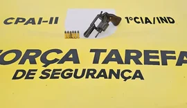 Jovem é preso com arma de fogo após ser vítima de tentativa de homicídio no interior de AL
