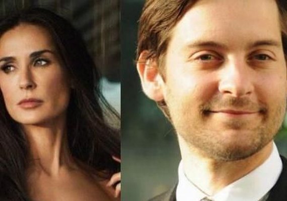 Novo casal! Demi Moore está namorando o ator Tobey Maguire, ex-Homem Aranha