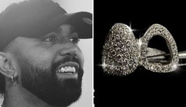 Gabigol ostenta joia de diamantes nos dentes que custa a partir de R$ 3.000