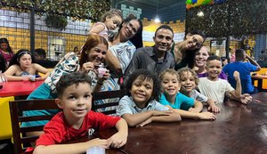 Servidor público leva diversão e alegria para crianças de CMEI no Antares