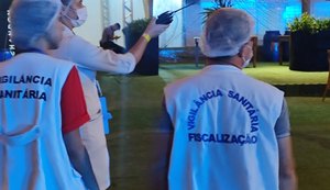 Vigilância Sanitária fiscaliza 13 eventos no Réveillon