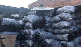 Fiscalização do IMA flagra comerciante com 400 sacos de carvão em Maceió
