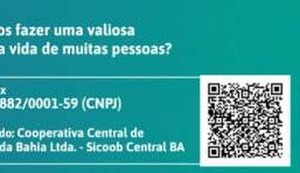 Mobilização: Sicoob cria campanha nacional SOS Bahia