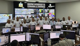 Alunos do Curso de Formação de Praças da PM conhecem estrutura da SSP que auxilia no combate ao crime