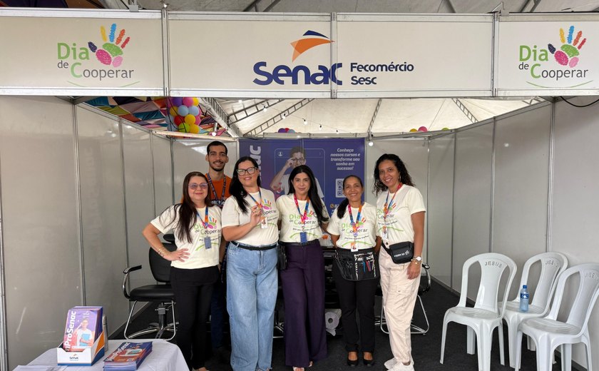 Senac Alagoas prestigia público que participou do 'Dia C de Cooperar'
