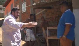 Vereador Leonardo Dias inicia mandato visitando Riacho Doce