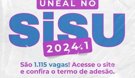 Uneal oferta 1.115 vagas para cursos de graduação pelo SiSU 2024