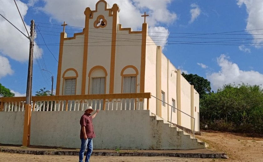 Igreja guarda memória da passagem da comitiva de Dom Pedro II em Arapiraca