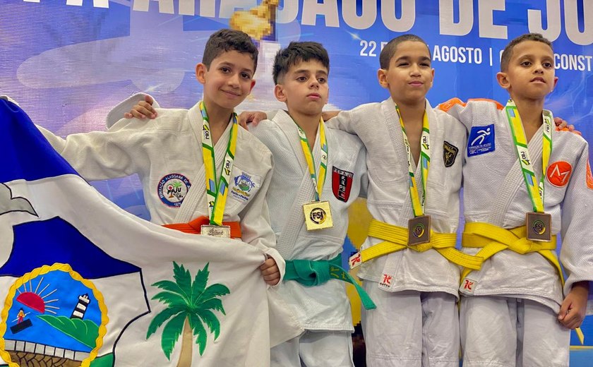 Judocas de Porto de Pedras conquistam 10 medalhas na Copa Aracaju e projetam força para o Brasileiro