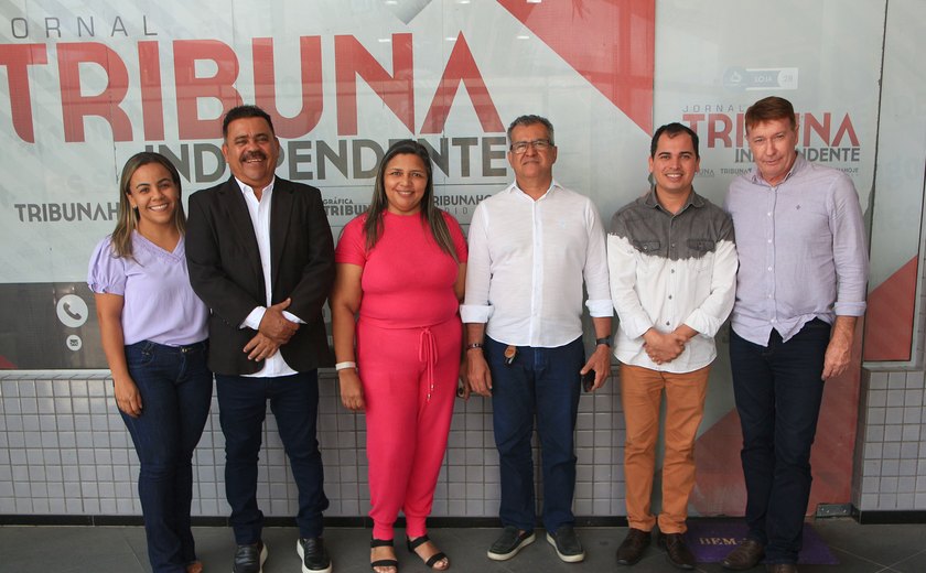 Diretores do Instituto de Desenvolvimento Social e Educacional do Nordeste visitam redação da Tribuna Independente