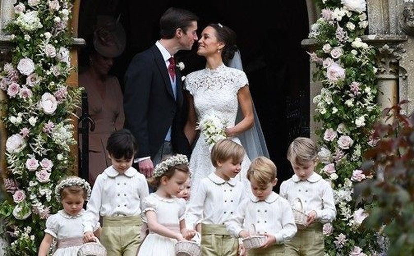 Irmã de Kate Middleton se casa com James Matthews