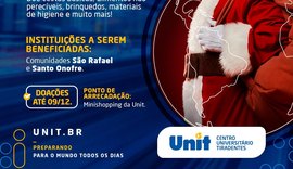Natal Solidário da Unit arrecada doações para comunidades carentes em Maceió