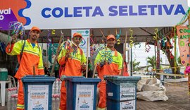 Mais de 184 toneladas de resíduos são recolhidos nos dias de Carnaval